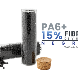 TekGrade 0415V02 (PA6+15% Fibra de Vidrio Negro)