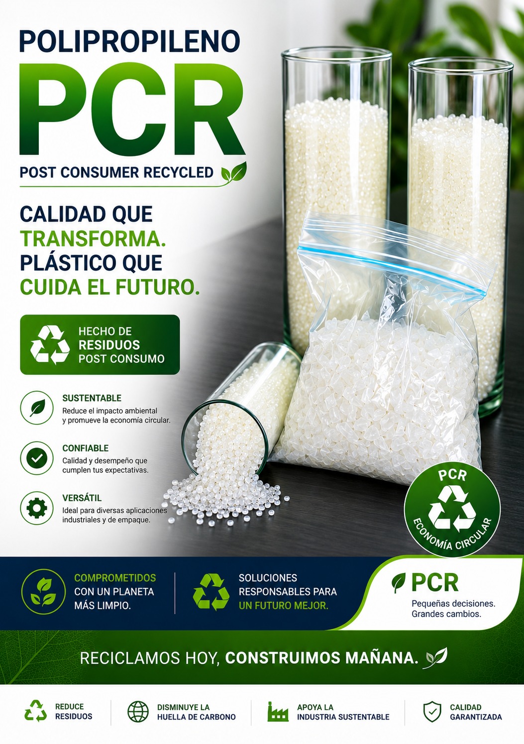 Polipropileno PCR mejorada